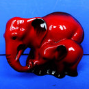 Royal Doulton Flambe Elephant And Young HN3548
