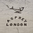 Pair of Crested Silver Plated Circular Entree Dishes & Covers. Retailed by Asprey.