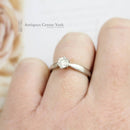 Platinum Certified 0.57ct Diamond Solitaire Ring