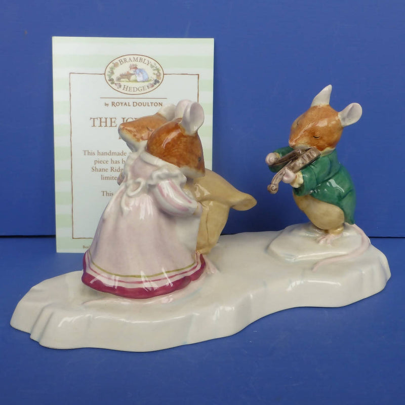 Royal Doulton Limited Edition Brambly Hedge Figurine - The Ice Ball DBH30 (Boxed)