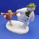 Coalport Snowman Figurine The Adventure Begins (Boxed)