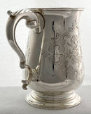 Georgian, George III, Silver Tankard. London 1773 John Dare. 9.2 troy ounces.