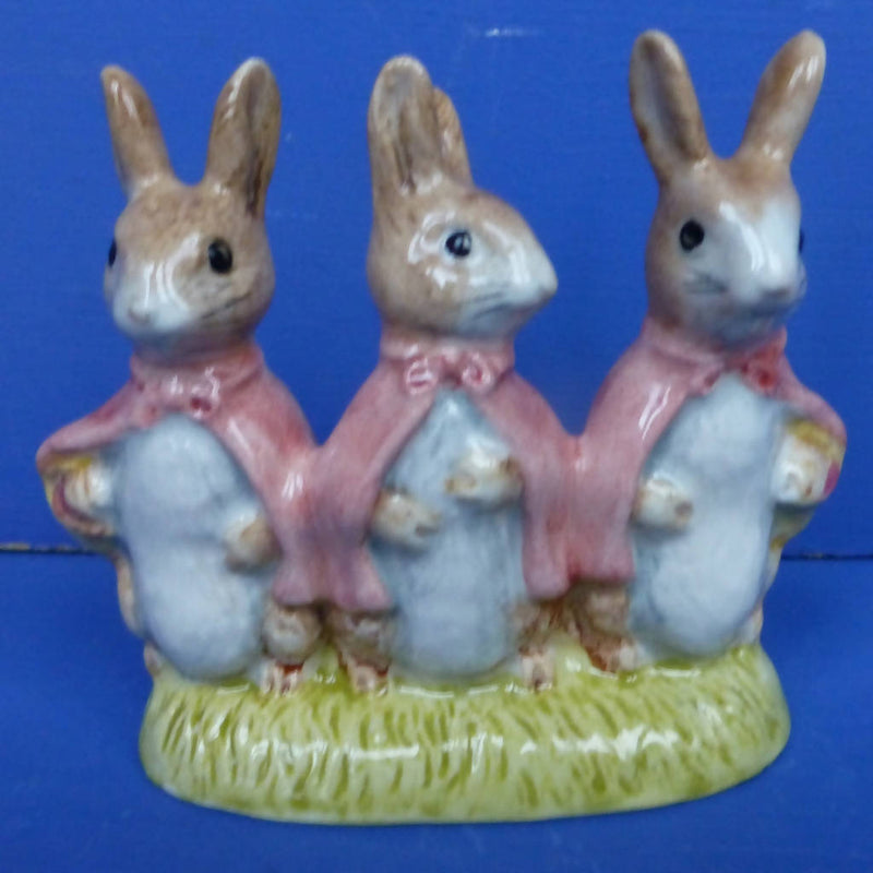 Royal Albert Beatrix Potter Figurine - Flopsy Mopsy and Cottontail (Boxed)