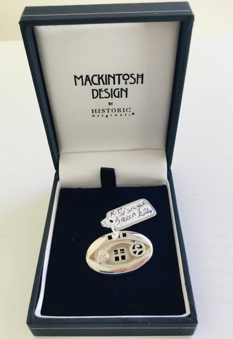 Macintosh Design Solid Silver Necklace