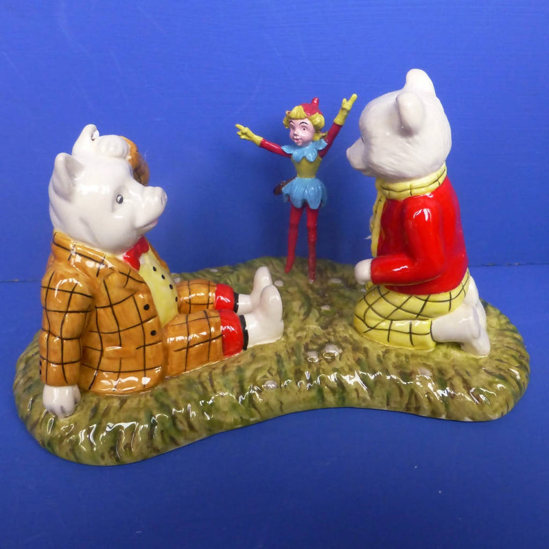 Royal Doulton Limited Edition Rupert The Bear Figurine The Imp Of Spring (Boxed)