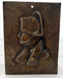 Napoleon Bonaparte Brass Relief Plaque.