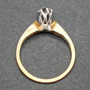 18ct gold c.3ct diamond solitaire ring