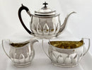 Georgian, George III, Silver Tea Set. London 1802 Solomon Hougham. 32.9 troy ounces.