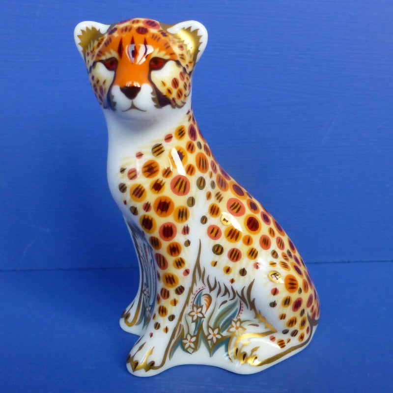 Royal Crown Derby Paperweight - Cheetah Cub