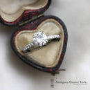 Platinum Certified Diamond 0.99ct Solitaire Ring