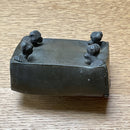 Rare pewter spice box