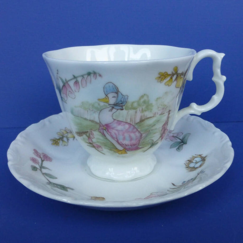 Royal Albert Beatrix Potter Teacup and Saucer - Jemima Puddleduck