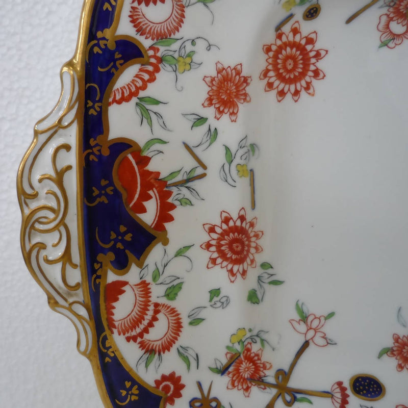 A Royal Crown Derby Cake Tray in the 9818 Imari Pattern