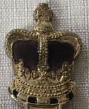 Cased set of Royal commemorative silver plated teaspoons with crown terminals.