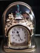 Rhythm Gold Coloured Mantle Clock