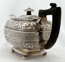 Georgian, George III, Silver Teapot. York 1812, Robert Cattle & James Barber. 22 troy ounces.