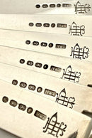 Victorian Silver Dessert Service for Six. Birmingham 1871 Hilliard & Thomason.