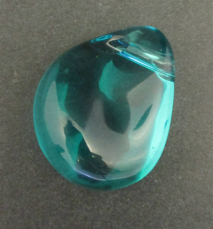 Baccarat blue-green pendant