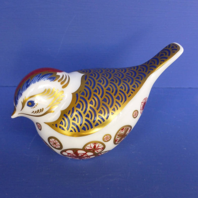 Royal Crown Derby Paperweight - Derwent Goldcrest