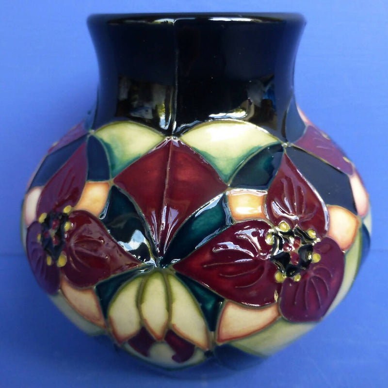 Moorcroft Vase - Trillium By Nicola Slaney