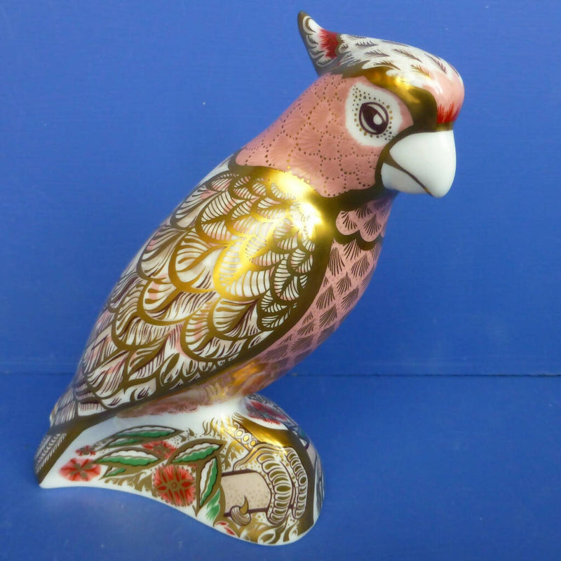 Royal Crown Derby Limited Edition Paperweight- The Cockatoo