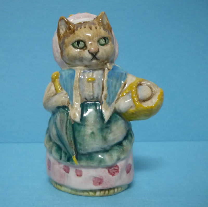 A Beswick Beatrix Potter Figurine Cousin Ribby - BP3a Backstamp. In Excellent Condition.