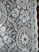 Katarine cotton lace panelling off the roll available per metre 50” width