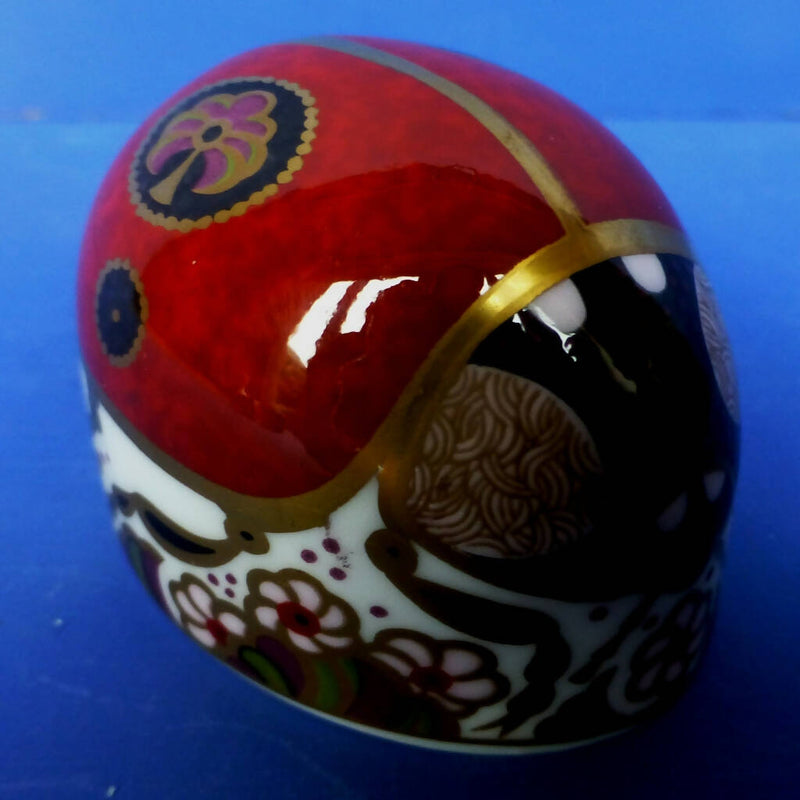 Royal Crown Derby Paperweight - Two Spot Ladybird