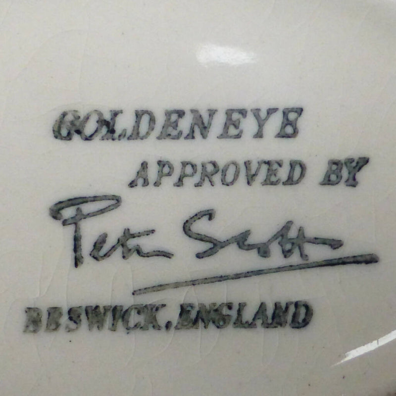 Beswick Peter Scott Wildfowl - Goldeneye Duck Model No 1524
