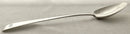 Georgian, George IV, Silver Basting Spoon. London 1822 Solomon Royes. 4.2 troy ounces.