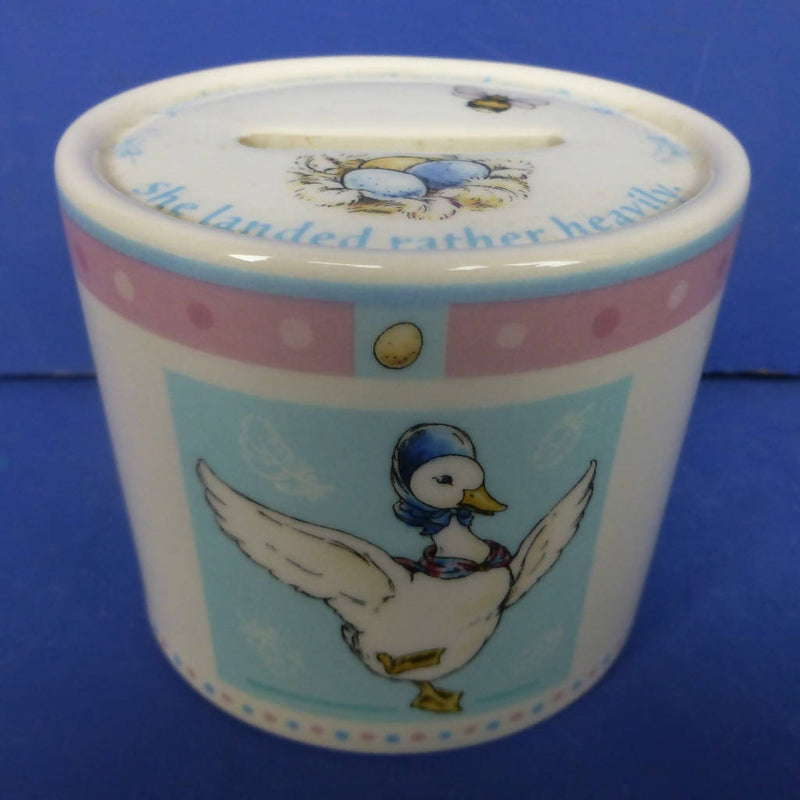 Wedgwood Beatrix Potter Jemima Puddleduck Money Box