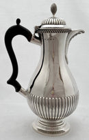 Victorian Silver Hot Water Jug. Birmingham 1883 Samuel Walton Smith. 15.7 troy ounces.
