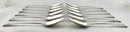 Georgian, George III, Set of Twelve Crested Silver Tablespoons. Newcastle 1800, John Langlands II. 25.7 troy ounces.