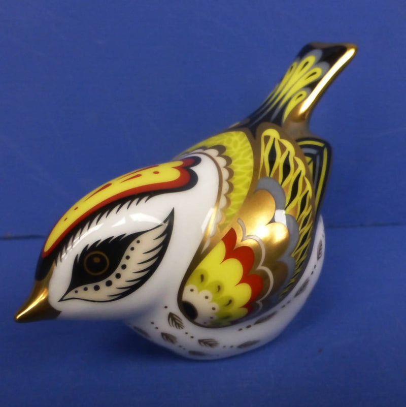 Royal Crown Derby Paperweight Flamecrest (Boxed)