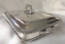 Georgian, Old Sheffield Plate, warming entree dish or bain marie. Circa 1820 - 1830.