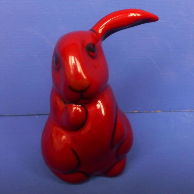 Royal Doulton Flambe Lop Eared Rabbit (Boxed)