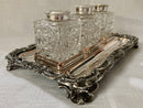 Georgian, George IV, Old Sheffield Plate Inkstand, circa 1820.