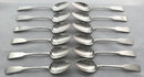 Georgian, George III, Twelve Scottish Silver Tablespoons. Edinburgh 1813 James McKay. 25.7 troy ounces.