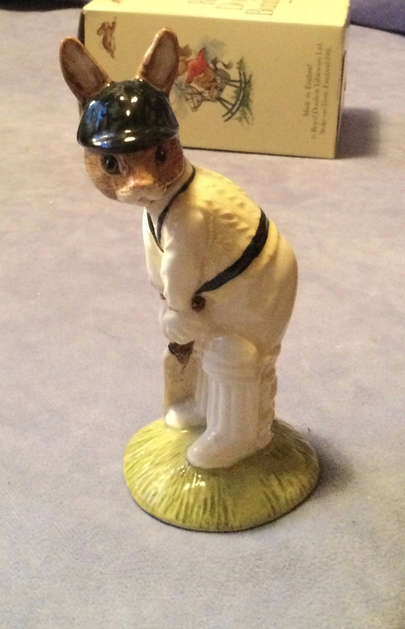 Royal Doulton Cricketer Batsman Bunnykins DB144