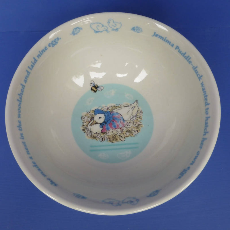 Wedgwood Beatrix Potter Cereal Bowl - Jemima Puddleduck