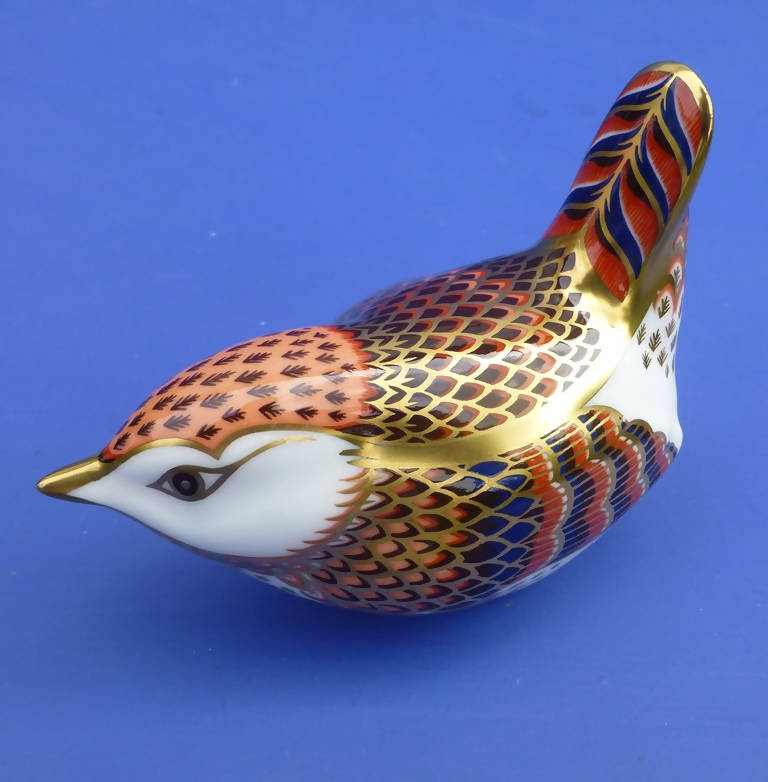 Royal Crown Derby Paperweight Derby Wren