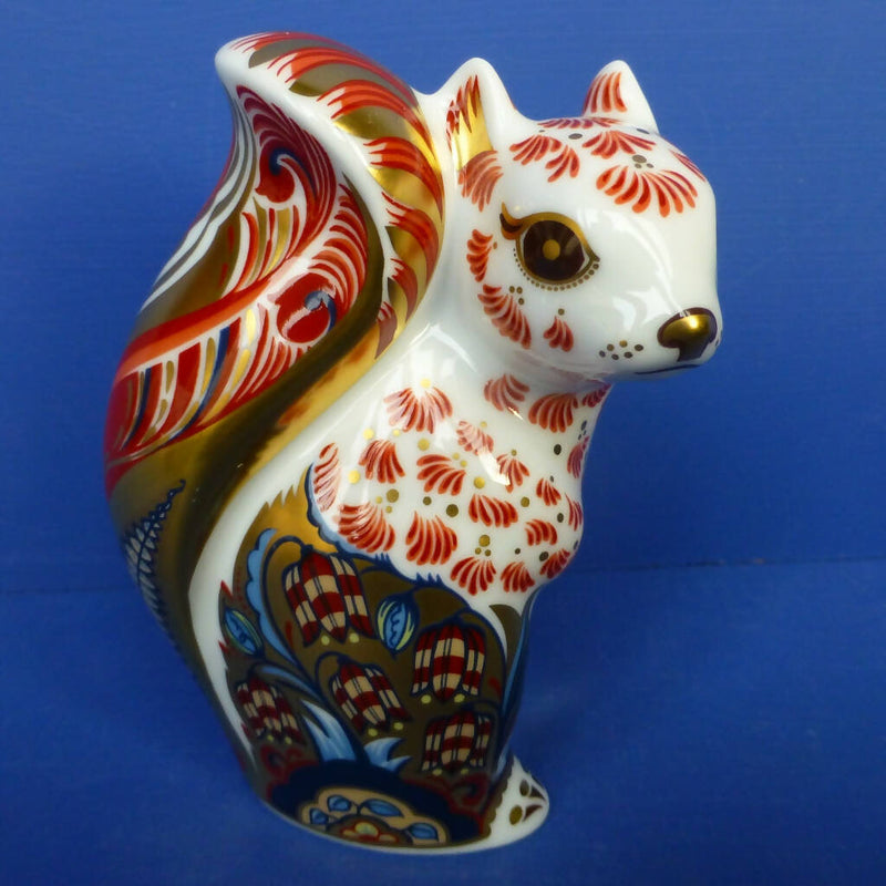 oyal Crown Derby Limited Edition Paperweight Welbeck Squirrel