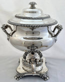 Georgian Old Sheffield Plate Tea Urn, circa 1810 - 1830.