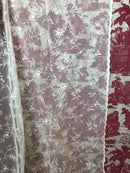 Copy of Victorian Style fleur cream finest cotton lace Panel- 60