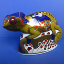 Royal Crown Derby Paperweight - Chameleon