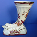 Masons Ironstone - Red Mandalay Cornucopia Vase
