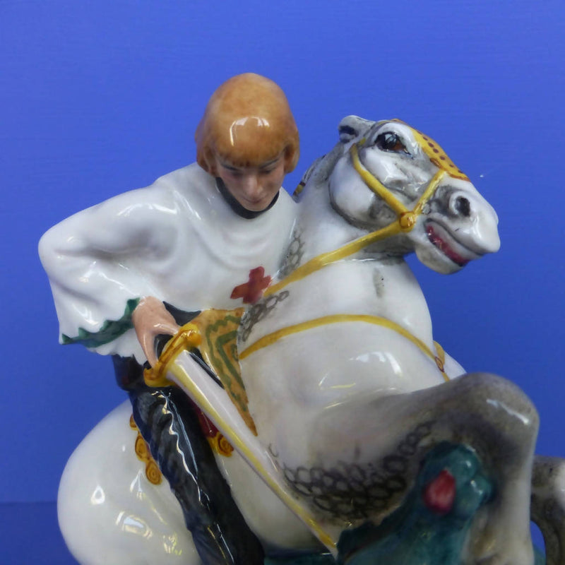Royal Doulton Figurine - St George HN2051 Designed by Peggy davies