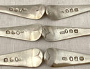 Georgian, George III, Six Silver Teaspoons. London 1806 Edward Lees. 2.8 troy ounces.