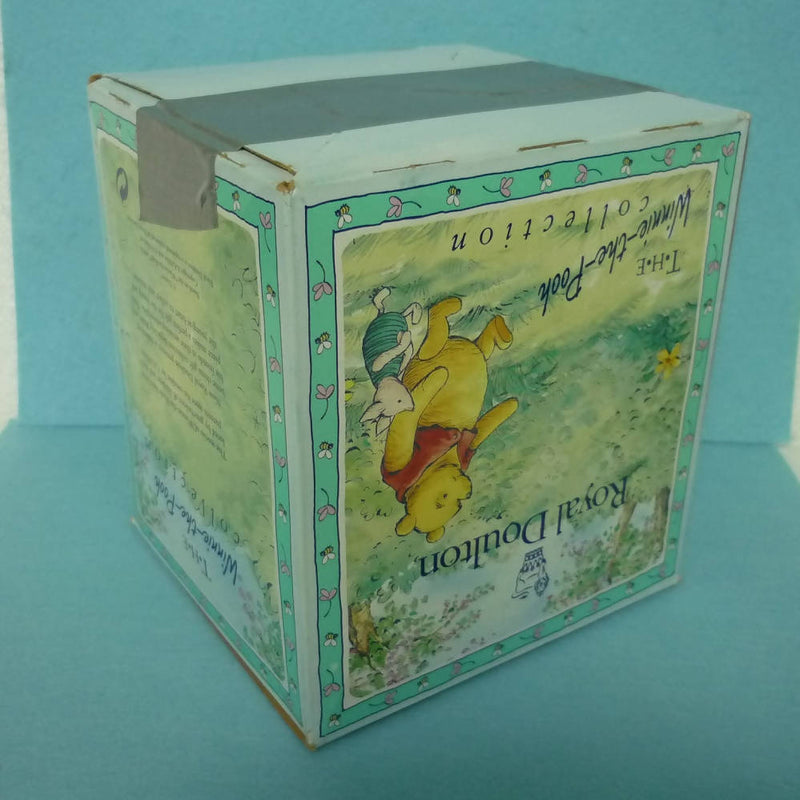 A 'Boxed' Royal Doulton Winnie The Pooh Money Box. Pooh's Blue Balloon.
