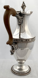 Georgian, George III, Old Sheffield Plate Claret Jug, circa 1780.